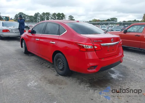 2017 Nissan Sentra Sv z USA, uszkodzony, nr VIN 3N1AB7AP4HL693322